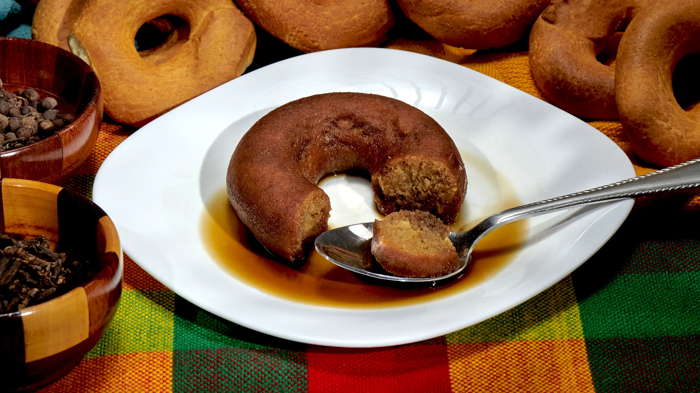 So bereiten Sie Olanchanas-Donuts mit Honig zu